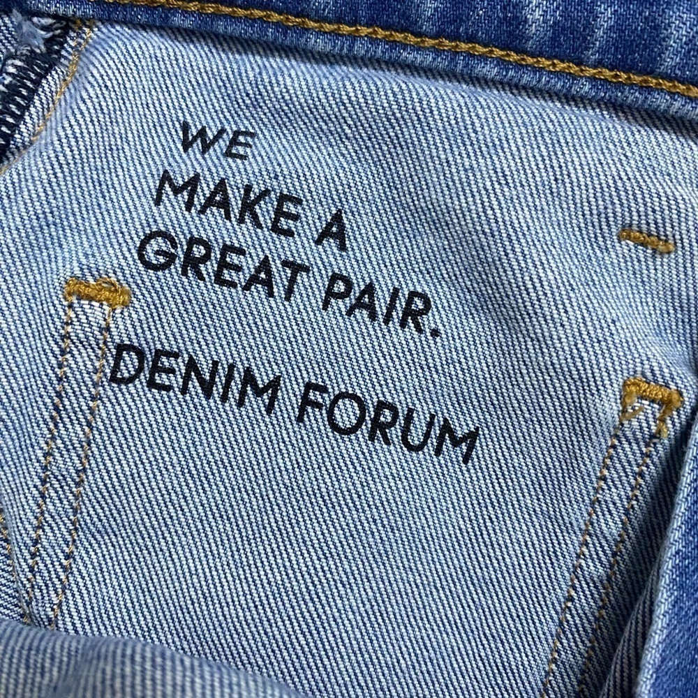 Aritiza Denim Forum - The Bailey High Rise Crop Flare Exposed Button Jeans - Picture 7 of 11